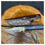 MHS Cutlery Fixed Blade Knife Q3 Hunting Style Bra