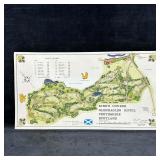 King's Course Gleneagles Hotel Golf Course Map Per