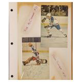 Autographed Hockey MccLanahan Soetaert Photos