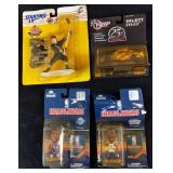 4 Sports Figures Basketball Racing Hockey