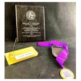 American Cancer Society Relay For Life Medal, Plaq