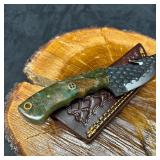 MHS Cutlery Fixed Textured Blade Knife Q3 Hunting