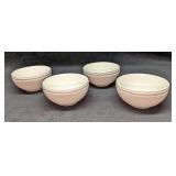 4 Gibson Designs Miranda China Fruit Bowls A