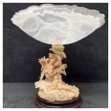 Giuseppe Armani Girl with Cherubs Woman Angels Cen