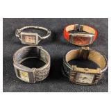 Four Chico's Watches