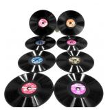 Eight Vintage Mattel-O-Phone Records