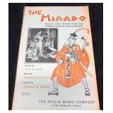 'The Mikado' Song Book - Japanese Comic Operetta i