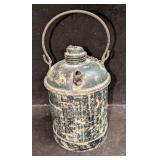 Vintage Black Metal Oil Can