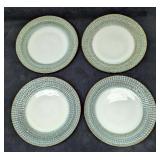 4 Retired Pier 1 Allison Stoneware Dinner Plates A