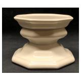 Vintage Cream Ceramic Pillar Candle Holder