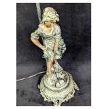 Vintage Style After Auguste Moreau Lamp