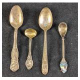 Assorted Vintage Souvenir and Commemorative Spoons