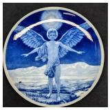 Vintage Weihnachtsteller Angel Of Peace Plate