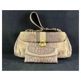 Brahmin Designer Leather Bag and Wallet