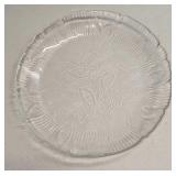 5 Retired ARCOROC Canterbury  Glass Salad Plates