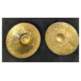 Large Vintage Italian Gold And Silver Tone Display