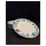 8pc Metlox Potteries Poppytrail Line Ceramic Sculp