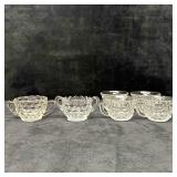 Fostoria American Cubist Pattern Design Creamer Su