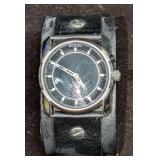 Fossil Big Tic Watch Men's Counting Seconds Leathe