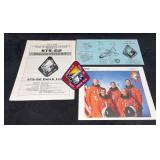 NASA STS-62 Crew Insignia Patch, Mission Press Kit