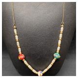 Venetian Murano Lamp Work Art Glass Multi Colored