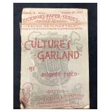 August 20, 1887 - 1st Edition - 'Culture's Garland