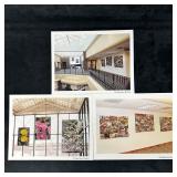 Set of Three Architectural and Floral Photo Prints