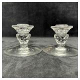 Fostoria American Mid Century Modern Short Candle