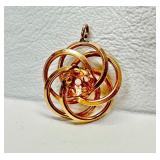 10k Gold Pendant Setting for Pearl