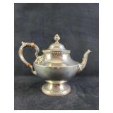Antique Sterling by Poole 1027 Georgian  Tea Pot