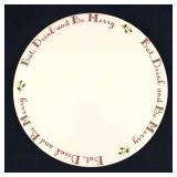 Target Home Eat Drink And Be Merry Cookie Plate