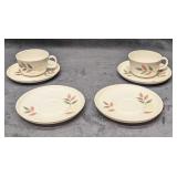 Retired Franciscan Springsong Saucers & Flat Cups
