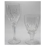Gorham Crystal Wine & Royal Leerdam Cordial Glasse