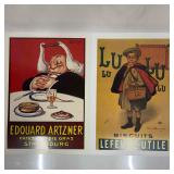 French Food Ad Poster Cartexpo Vintage Advertiseme