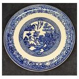 Vintage Blue Willow China 9' Plate