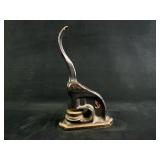 Antique 1909 Cast Iron Seal Stamp Embosser ' Bank