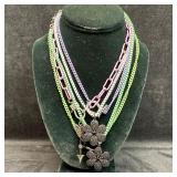 Melania Clara Assorted Multi Colored Necklace Flow