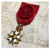 18k Gold Bourbon Restoration Legion D