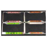 4 Metal License Plate Frames Football Bengals