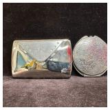 Colibri of London Silver-Tone Cigarette Case and E
