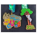 Pair of Virtual Race Medals, Australia & Hawaii JB