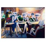 S&N Ivan Clarke "The Salon" Large Giclée
