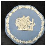Wedgwood Blue Jasperware Trinket Jewelry Box with