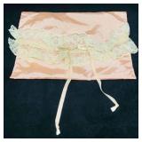 Vintage Victoria's Secret Pink Lace Rose Bud 100%