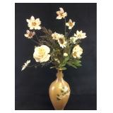 Large Rock Hard Salt Glaze Stoneware Vase Marked P