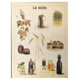 La Biere French Beer Reproduction Poster