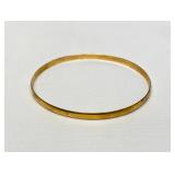 Vintage Gold-Toned Filigree Bracelet