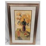 Framed Gabriela Ibarra Butter Peonies Print