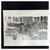 Black and White Analog Photograph Print Police Pat