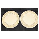 2 Retired Noritake Blossom Time Dinner Plates F
